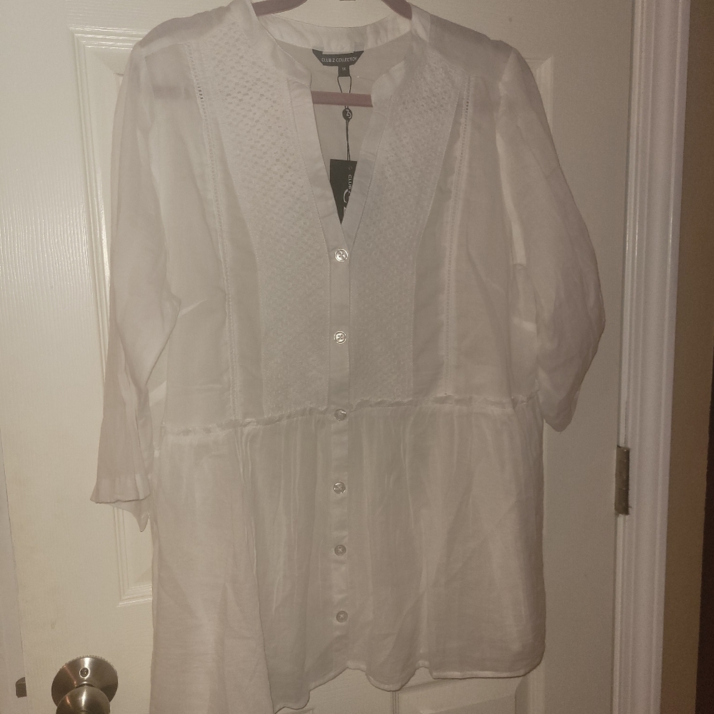 Sheer blouse